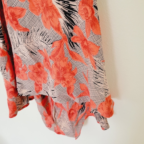 For Love and Lemons Hula Dress Red Orchid sz small - Picture 4 of 8